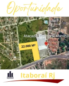 Lote/Terreno à venda, 22000m² no Vila Gabriela (Manilha), Itaboraí