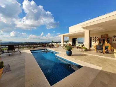Casa de Condomínio com 4 Quartos para venda ou aluguel, 538m² no Reserva Santa Rosa, Itatiba