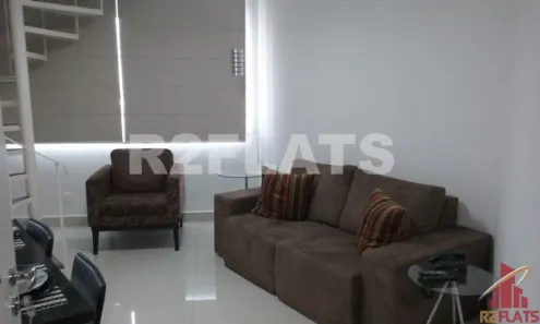 Flat com 1 Quarto para alugar, 45m² no Vila Nova Conceição, São Paulo