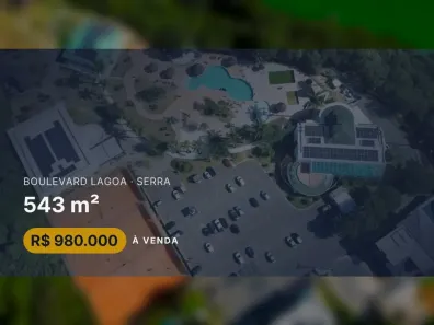 Lote/Terreno à venda, 543m² no Boulevard Lagoa, Serra