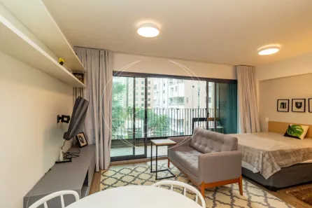 Apartamento com 1 Quarto à venda, 38m² no Indianópolis, São Paulo