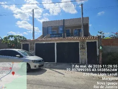 Casa com 2 Quartos à venda, 62m² no Marapicu, Nova Iguaçu