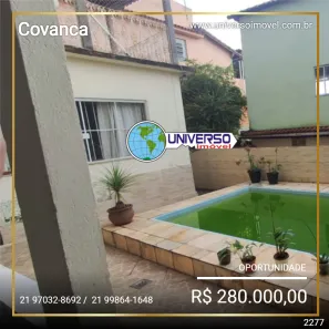 Casa com 2 Quartos à venda, 103m² no Covanca, São Gonçalo
