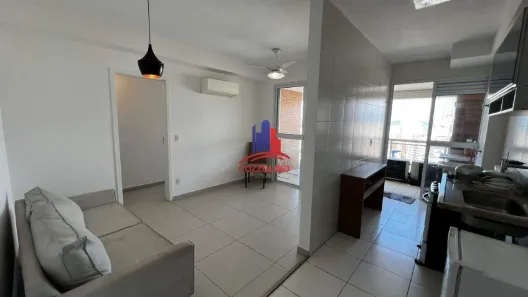 Apartamento com 1 Quarto para alugar, 49m² no Ponta da Praia, Santos
