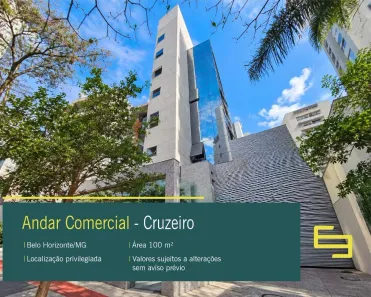 Imóvel Comercial para alugar, 100m² no Cruzeiro, Belo Horizonte