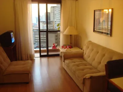 Flat com 1 Quarto para alugar, 42m² no Vila Nova Conceição, São Paulo