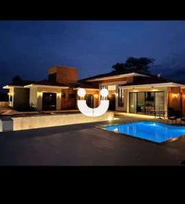 Casa de Condomínio com 4 Quartos à venda, 293m² no Terras de Santa Cristina XIII Setor Marina, Paranapanema