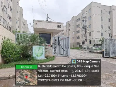 Apartamento com 2 Quartos à venda, 41m² no São Vicente, Belford Roxo