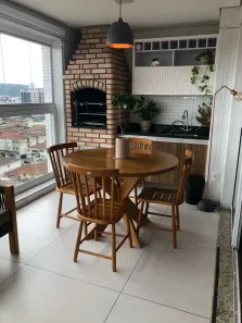 Apartamento com 3 Quartos à venda, 111m² no Ponta da Praia, Santos