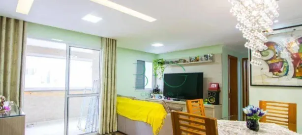 Apartamento com 2 Quartos à venda, 67m² no Vila Valparaíso, Santo André