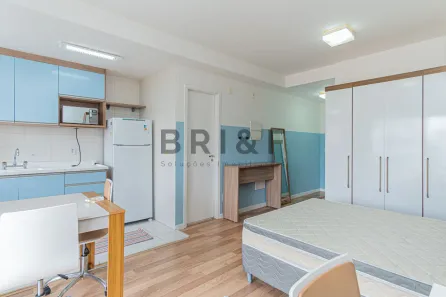 Apartamento com 1 Quarto para alugar, 33m² no Cidade Monções, São Paulo