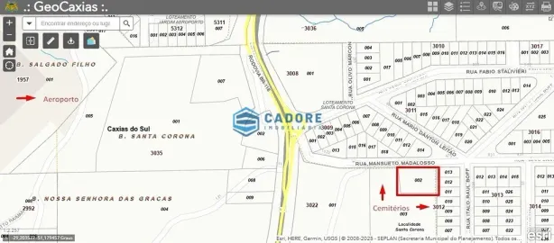 Lote/Terreno à venda, 1598m² no Santa Corona, Caxias do Sul