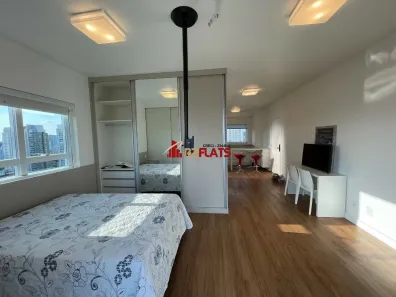 Apartamento com 1 Quarto para alugar, 42m² no Brooklin Paulista, São Paulo