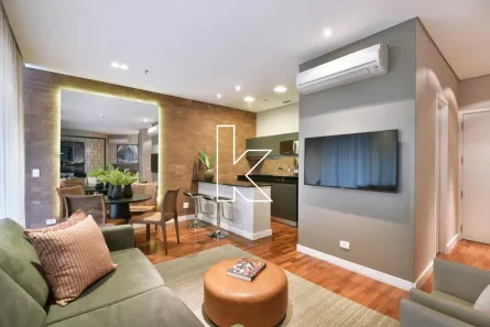 Apartamento com 1 Quarto para venda ou aluguel, 65m² no Vila Olímpia, São Paulo