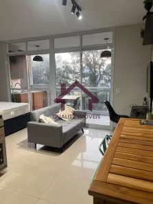 Apartamento com 1 Quarto para alugar, 35m² no Real Parque, São Paulo