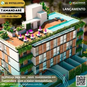 Apartamento com 1 Quarto à venda, 21m² no Tamandaré, Praia de Tamandaré