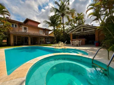Casa de Condomínio com 5 Quartos à venda, 340m² no Enseada, Guarujá