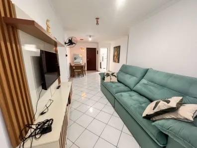 Apartamento com 2 Quartos para alugar, 80m² no Ocian, Praia Grande