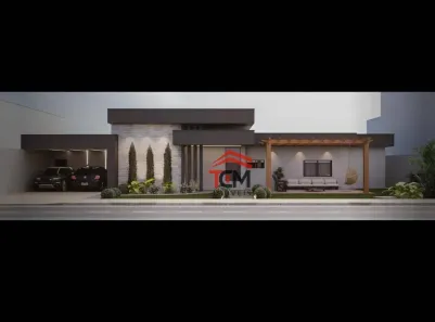 Casa com 3 Quartos à venda, 209m² no Residencial Rose's Garden, Anápolis