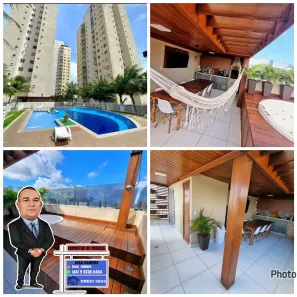 Cobertura com 3 Quartos à venda, 134m² no Nova Parnamirim, Parnamirim