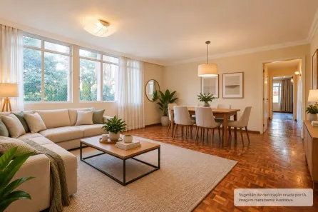 Apartamento com 3 Quartos à venda, 122m² no Juvevê, Curitiba