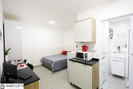 Kitnet com 1 Quarto para alugar, 22m² no Tatuapé, São Paulo