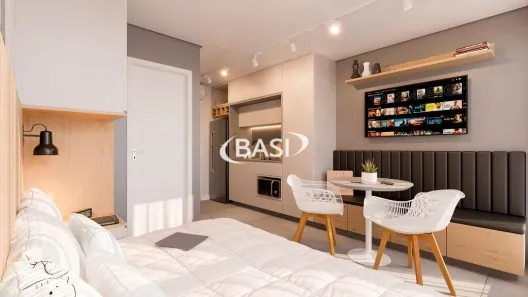 Apartamento com 1 Quarto à venda, 28m² no Juvevê, Curitiba