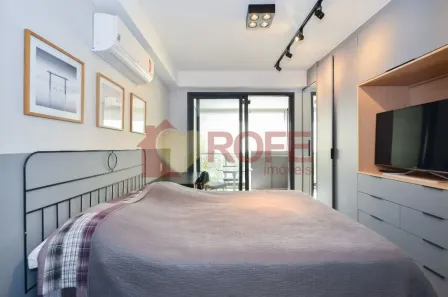 Apartamento com 1 Quarto à venda, 29m² no Indianópolis, São Paulo