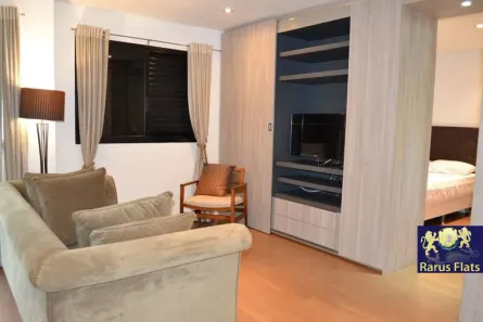 Flat com 1 Quarto para alugar, 55m² no Jardim Paulista, São Paulo