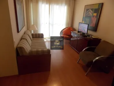 Flat com 1 Quarto para alugar, 45m² no Vila Nova Conceição, São Paulo
