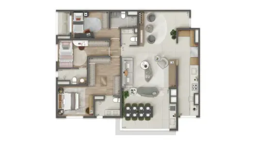 Apartamento com 4 Quartos à venda, 128m² no Vila Paulicéia, São Paulo