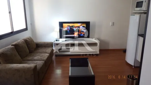 Flat com 1 Quarto para alugar, 30m² no Indianópolis, São Paulo
