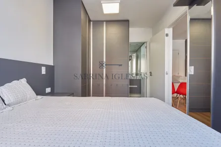 Apartamento com 1 Quarto para alugar, 29m² no Centro, Curitiba