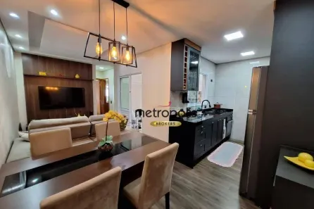 Apartamento com 2 Quartos à venda, 58m² no Vila Metalúrgica, Santo André