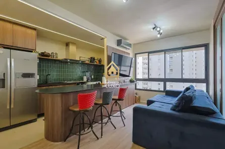 Apartamento com 1 Quarto à venda, 44m² no Vila da Serra, Nova Lima