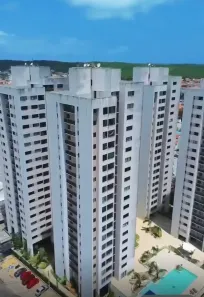 Apartamento com 2 Quartos à venda, 58m² no Capim Macio, Natal