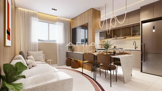 Apartamento com 2 Quartos à venda, 46m² no Vila Vieira (Vila Xavier), Araraquara