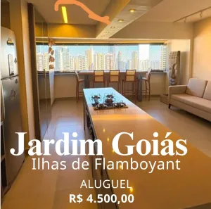 Apartamento com 2 Quartos para alugar, 85m² no Jardim Goiás, Goiânia
