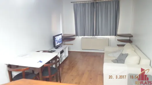 Flat com 1 Quarto para alugar, 40m² no Jardim Europa, São Paulo