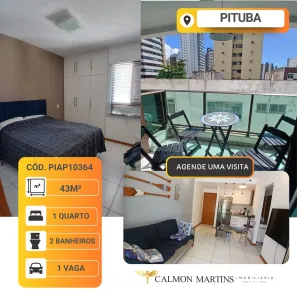 Apartamento com 1 Quarto à venda, 43m² no Pituba, Salvador