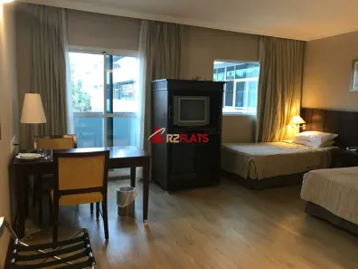 Flat com 1 Quarto para alugar, 31m² no Chácara Santo Antônio (Zona Sul), São Paulo