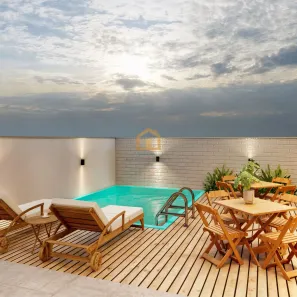 Apartamento com 2 Quartos à venda, 55m² no Macuco, Santos