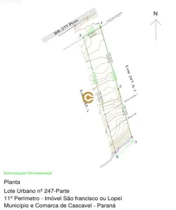 Lote/Terreno à venda, 9174m² no Cascavel Velho, Cascavel