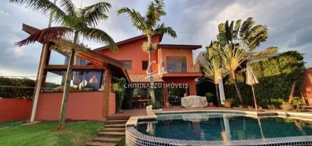 Casa de Condomínio com 3 Quartos à venda, 394m² no Caminhos de San Conrado (Sousas), Campinas