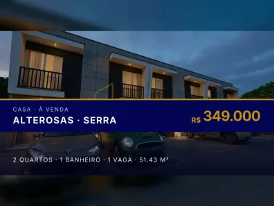 Casa com 2 Quartos à venda, 51m² no Alterosas, Serra
