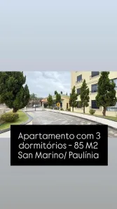 Apartamento com 3 Quartos para alugar, 85m² no Jardim Ypê, Paulínia