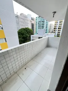 Apartamento com 3 Quartos para alugar, 128m² no Tambaú, João Pessoa