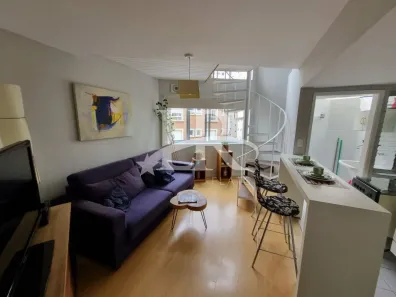Flat com 1 Quarto para venda ou aluguel, 45m² no Vila Nova Conceição, São Paulo