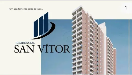 Apartamento com 1 Quarto à venda, 46m² no Centro, São Vicente