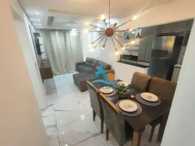 Apartamento com 2 Quartos para venda ou aluguel, 70m² no Canto do Forte, Praia Grande
